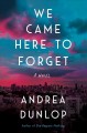 We came here to forget : a novel  Cover Image